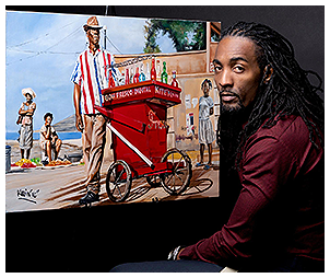 Kervin Andre - A Haitian Visual Artist in Roselle, NJ